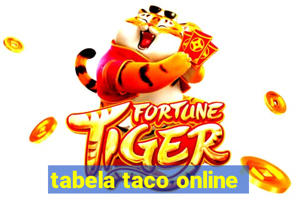 tabela taco online